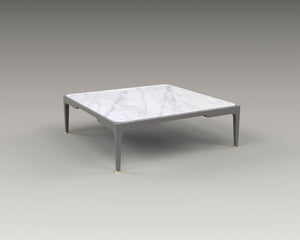 akar coffee table, white marble coffee table, Carrara marble, minimalist coffee table, Nissim table, akar table, oak coffee table,